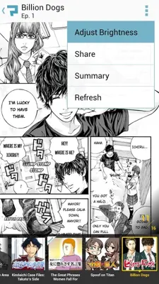 Manga Box android App screenshot 4